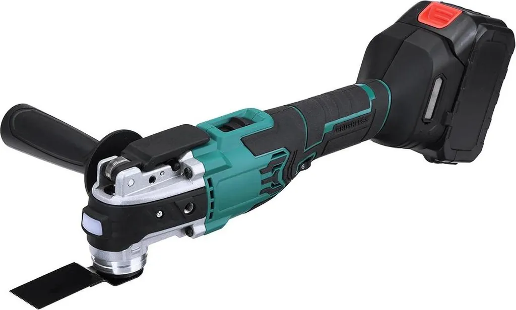 Multitool oscillant sans fil Braun 18V - Outil rénovation moteur Brushless