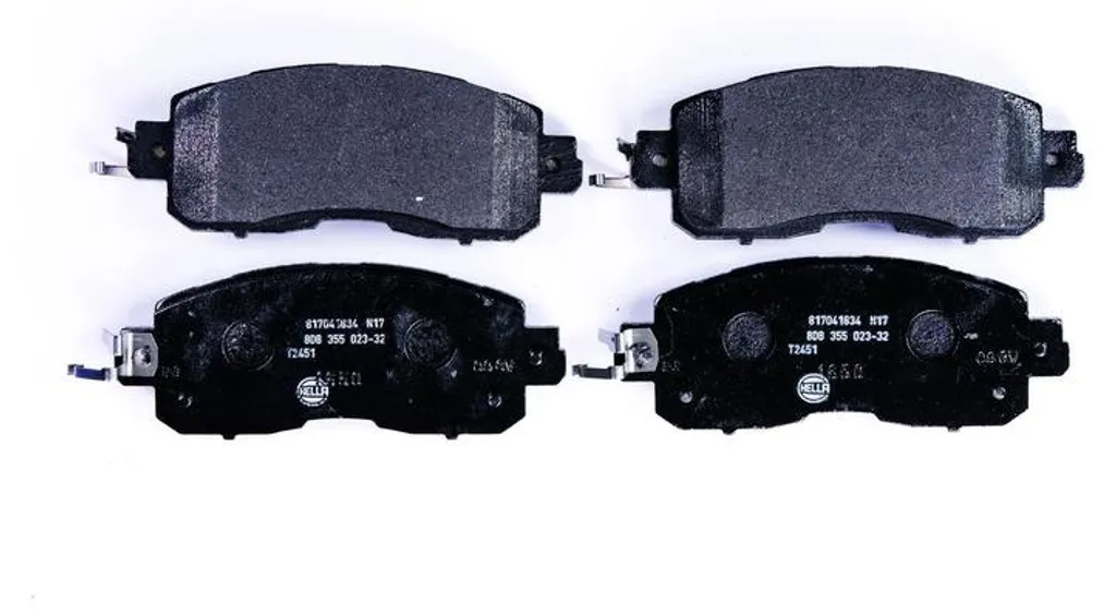 Garnitures de frein avant HELLA pour NISSAN LEAF système de freinage OE