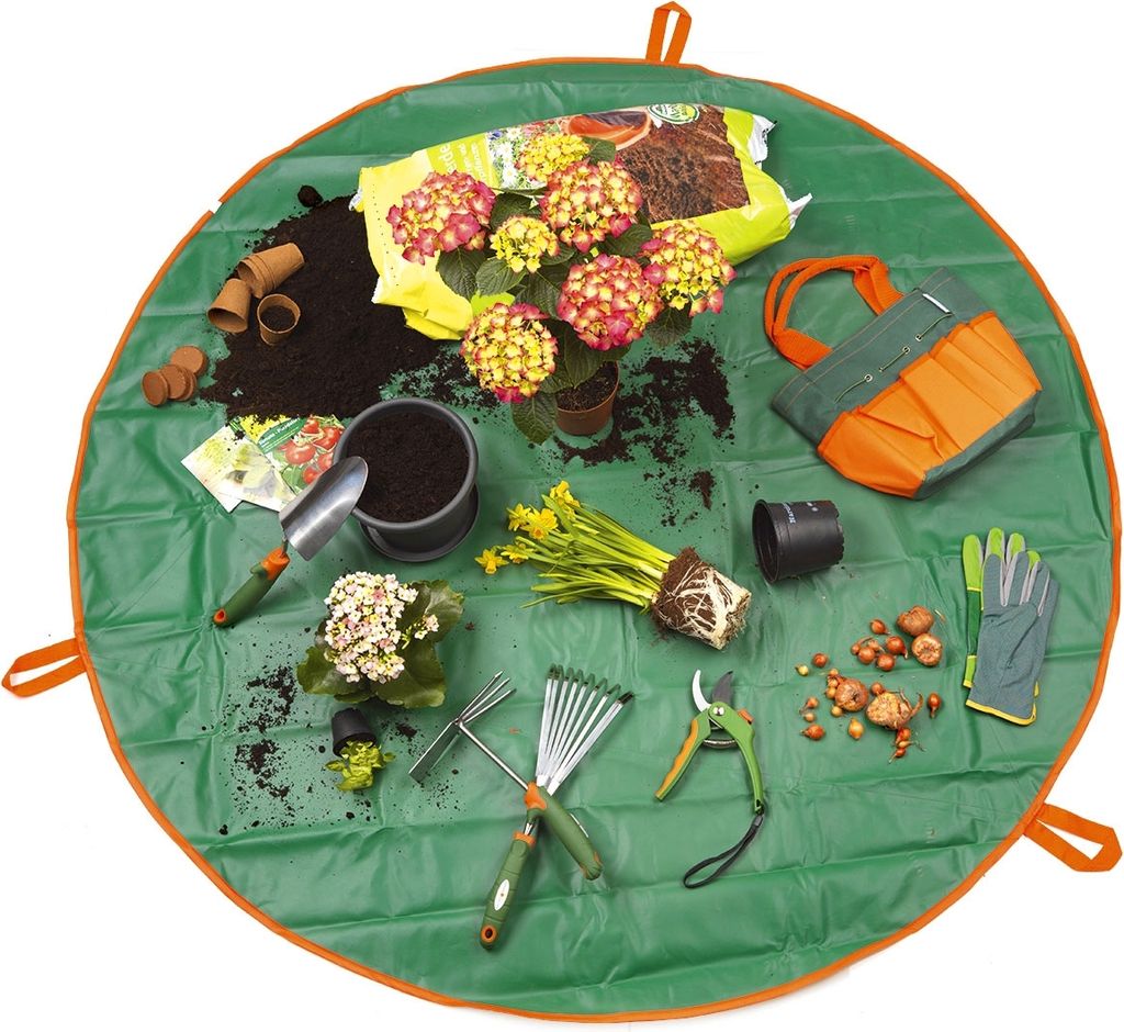Pflanzunterlage Gartenplane Pflanzmatte Reißverschlüsse Produktbild 