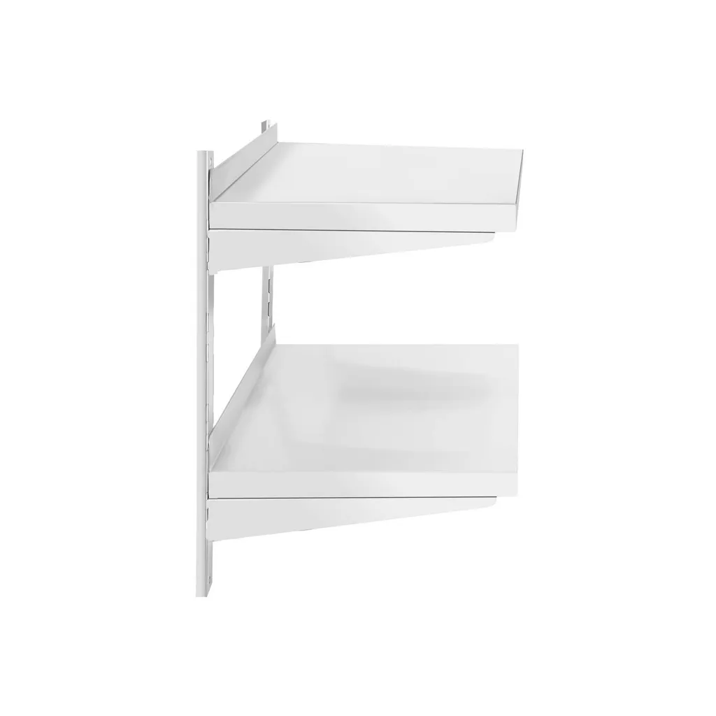 Étagère murale inox : Solution gain de place pour cuisine pro 80 cm