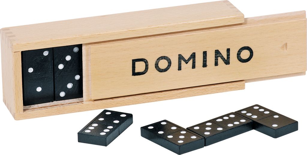 Goki Domino game in wooden box, Deti, Drevo, Chlapec / Obrázok produktu 