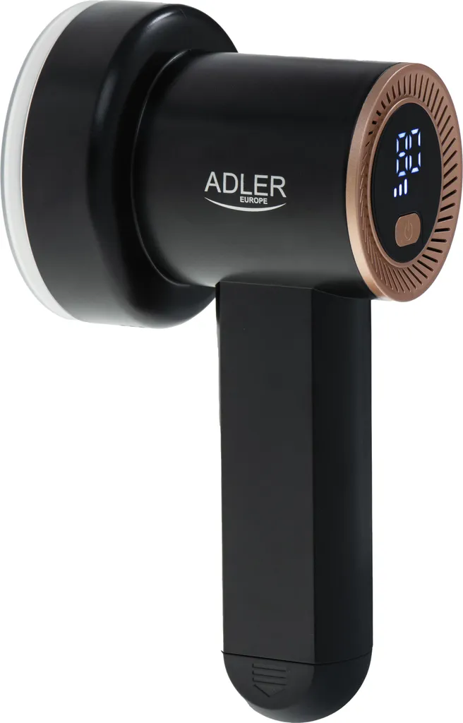 Rasoir pour tissus Adler AD 9619 puissant en Acier Inox Noir et Or Chic