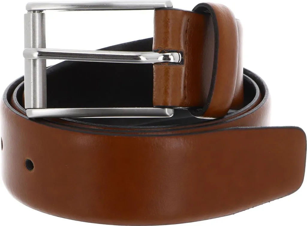 Cintura Strellson W90 Cognac | Men's Leather Belt Marrone