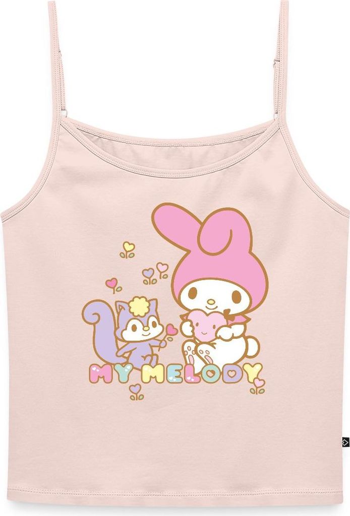 Spreadshirt My Melody Pflückt Mit Risu Herzblümchen Frauen Produktbild 