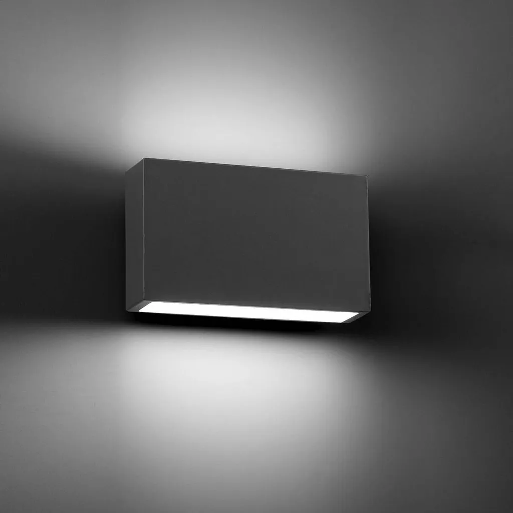 Luminaire extérieur LED mural TANE étanche IP44 pour façade et jardin
