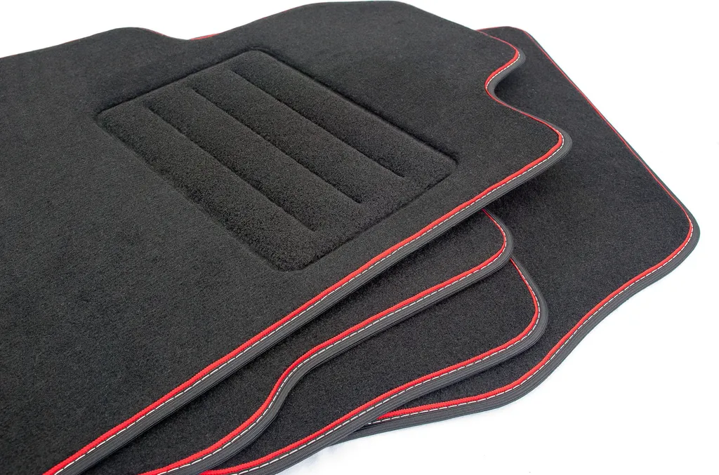 Set Tappetini Auto In Velluto Anteriori Per Citroen C4 Picasso I | Motolux Su Misura Con Rinforzo