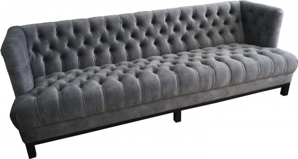 Klassische Design Couch Polster Sofa Dreisititzer Stoff Couchen 3 Sitzer Sofas