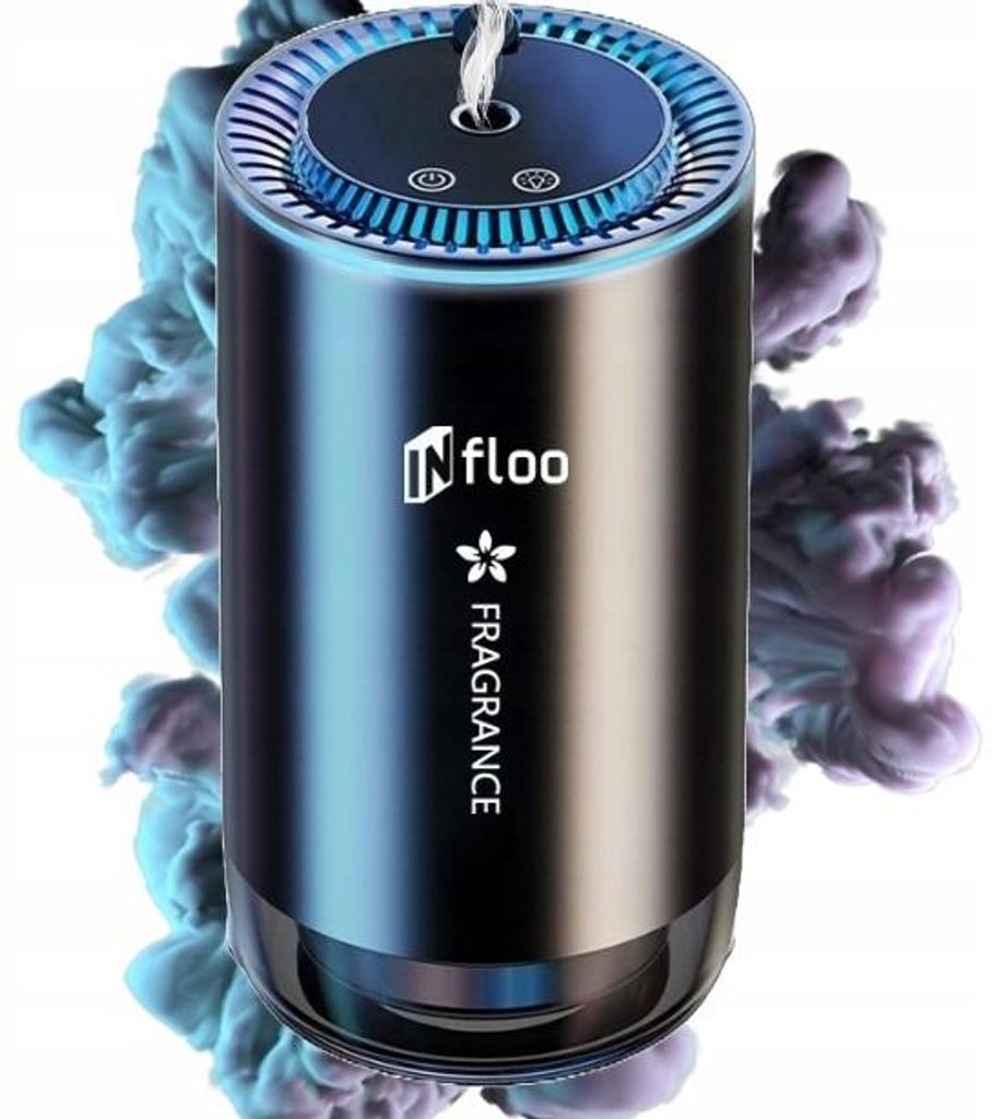 Kabelloser Auto Diffuser Luftbefeuchter Aroma Diffuser LED Produktbild 