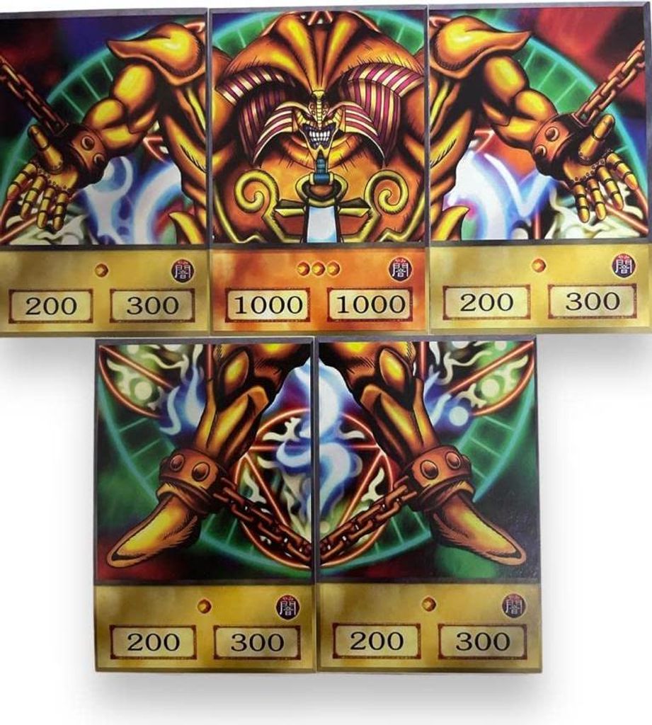 Exodia Orica - Original Anime Karte - Alle 5 Exodia Teile Produktbild 