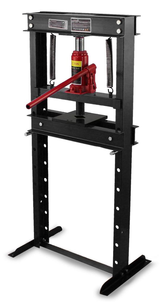 BITUXX Hydraulische Werkstattpresse 12T Presse Werkstatt Produktbild 