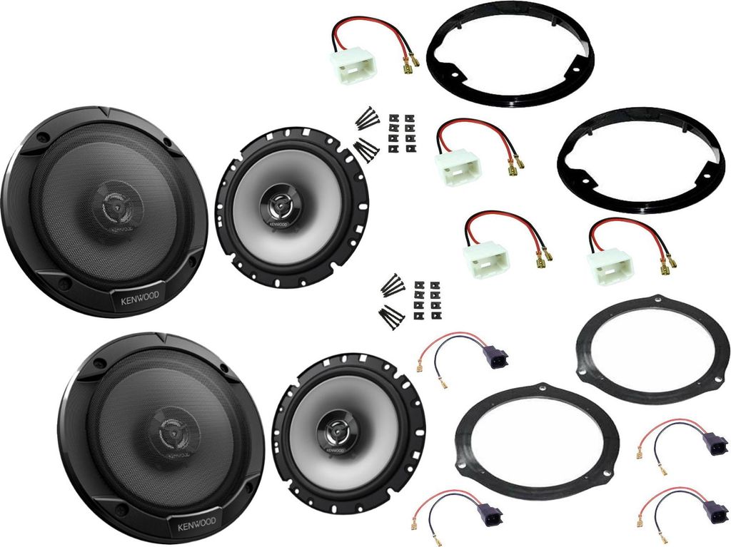 Kenwood Lautsprecher für Ford S-Max WA6 Baujahr 2006-2015 Tür vorne und hinten 600 Watt
