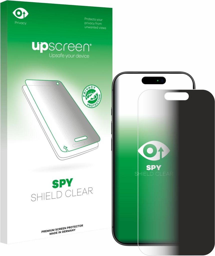 Für Apple iPhone 17 Pro Sichtschutzfolie Schutzfolie Produktbild 