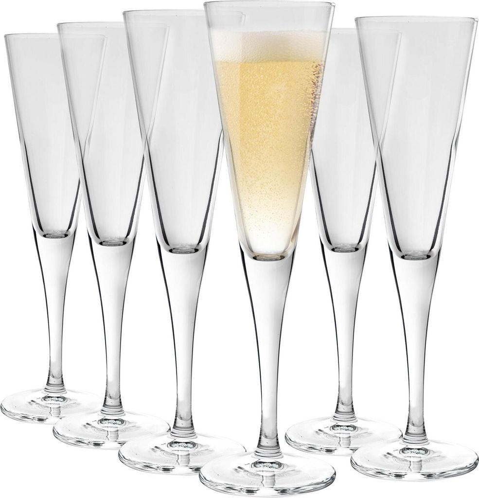 Bormioli Rocco Ypsilon Champagnerflöten – 160 ml – 12 Stück