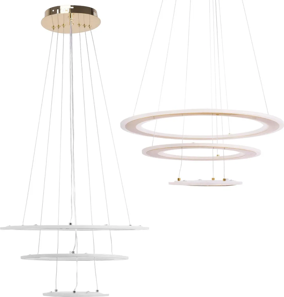 Lampe Suspendue Toolight LED G042-3CP Gold - Luminaire Design Chic Doré