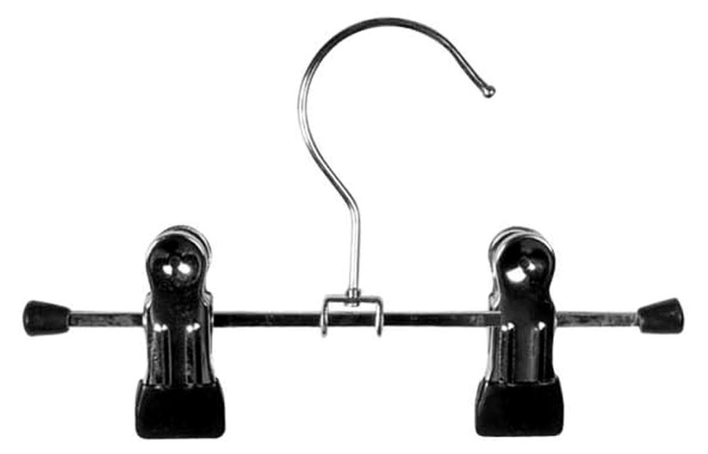 10 Klammerbügel aus Metall Breite 17cm, Gummierung schwarz KVC 117-10 Stück