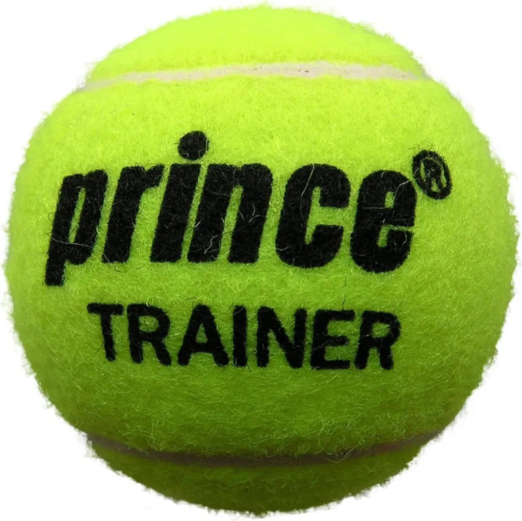 Balles de Tennis Prince Trainer 7G308000 Haute Résistance pour Club