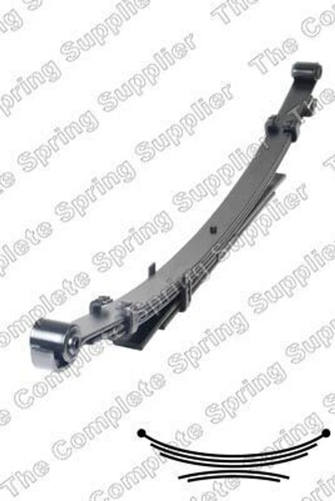 LESJÖFORS 6192539 Blattfedern für TOYOTA HILUX Pick-up (GUN1) Hinten 700/700mm