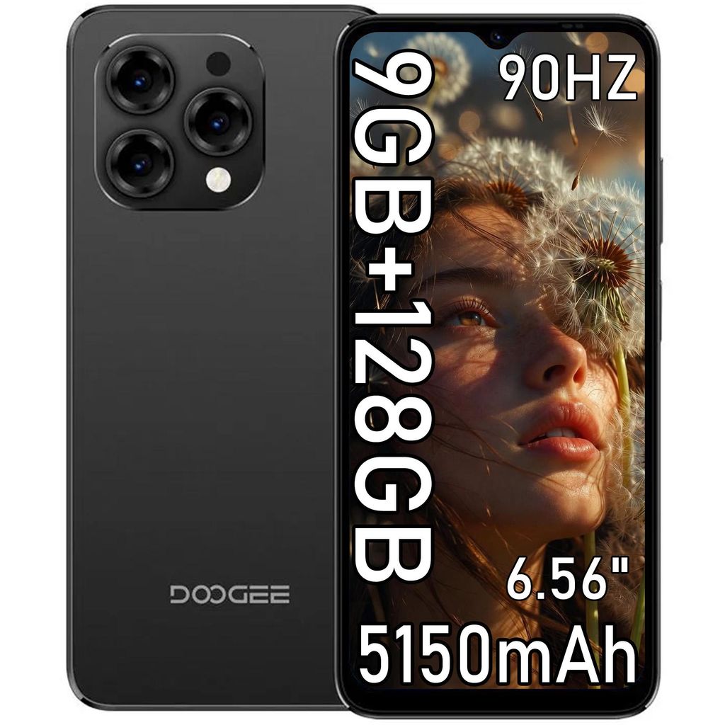 DOOGEE N55 Android 14 Smartphone, 9GB+128GB(erweiterbar auf Produktbild 