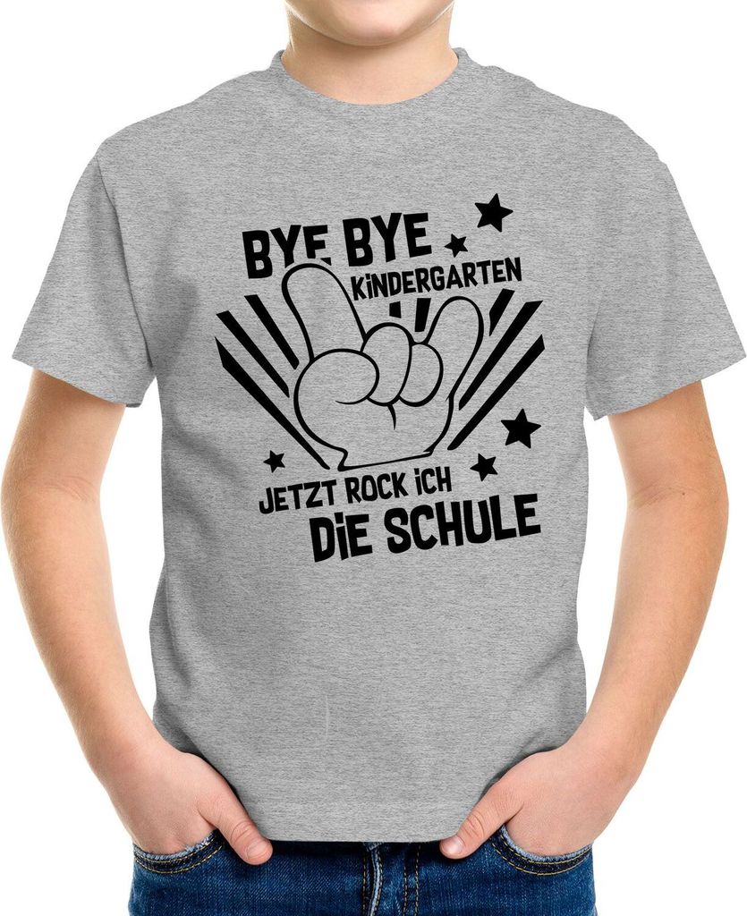 Kinder T-Shirt Jungen Bye Bye Kindergarten | Kaufland.de