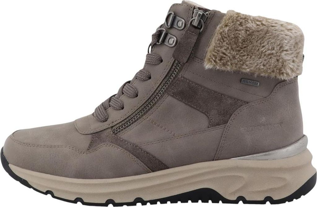 Romika Damenschuhe Schnürer Winterstiefel Grau Freizeit, Schuhgröße:37 EU