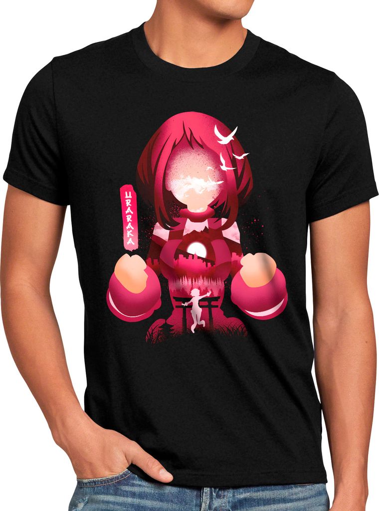 style3 Uravity Herren T-Shirt superhero japan acade mia manga
