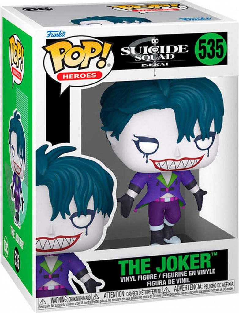Funko Pop! DC Comics - Figurka The Joker z serii Suicide Squad Isekai