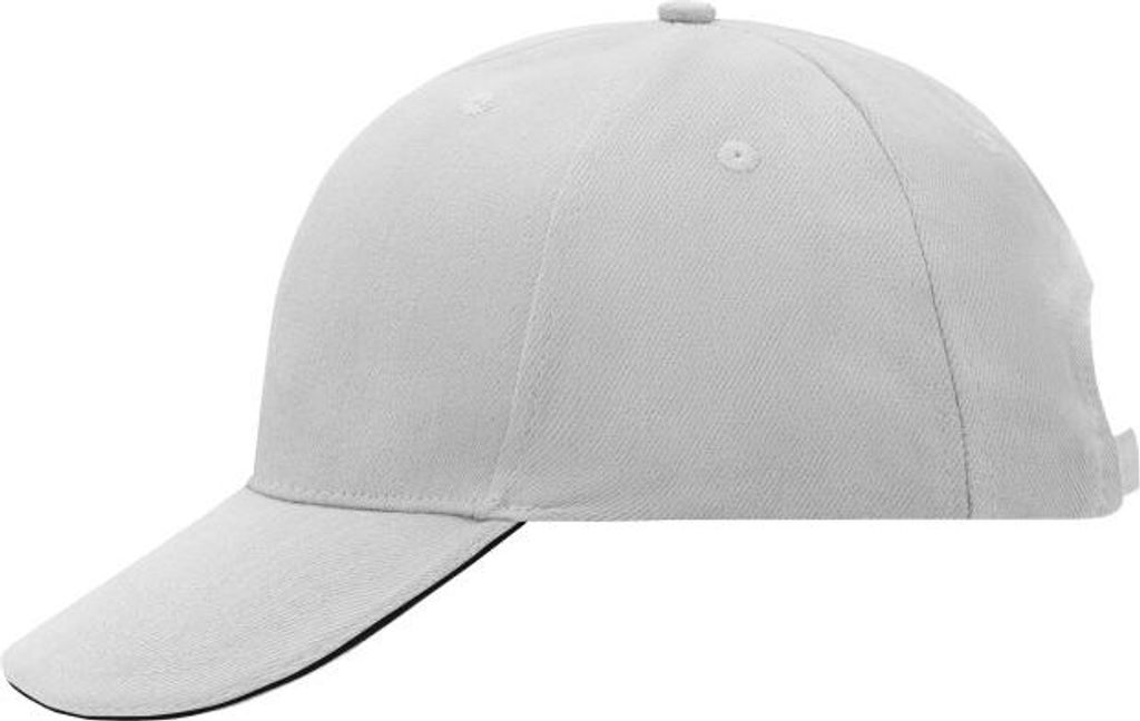 Sandwich Cap in zahlreichen Farbvarianten light-grey/black, Gr. one size