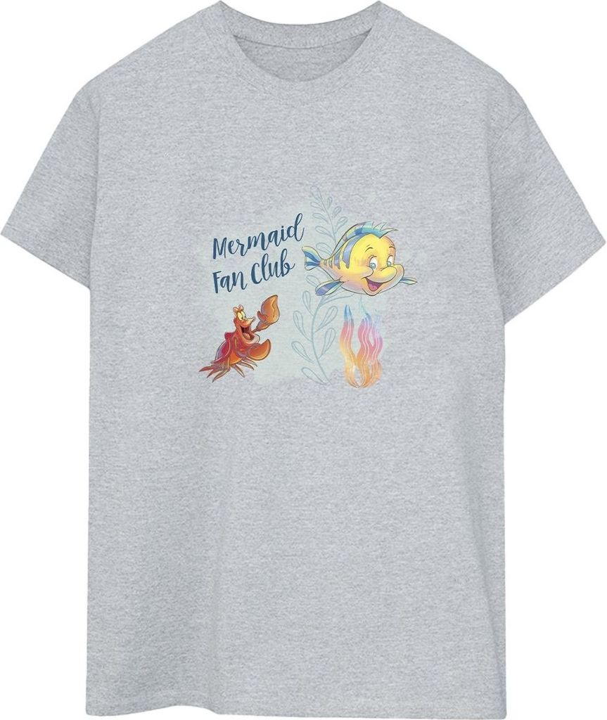 Disney - "The Little Mermaid Club" T-Shirt für Damen BI31004 (XXL) (Grau)
