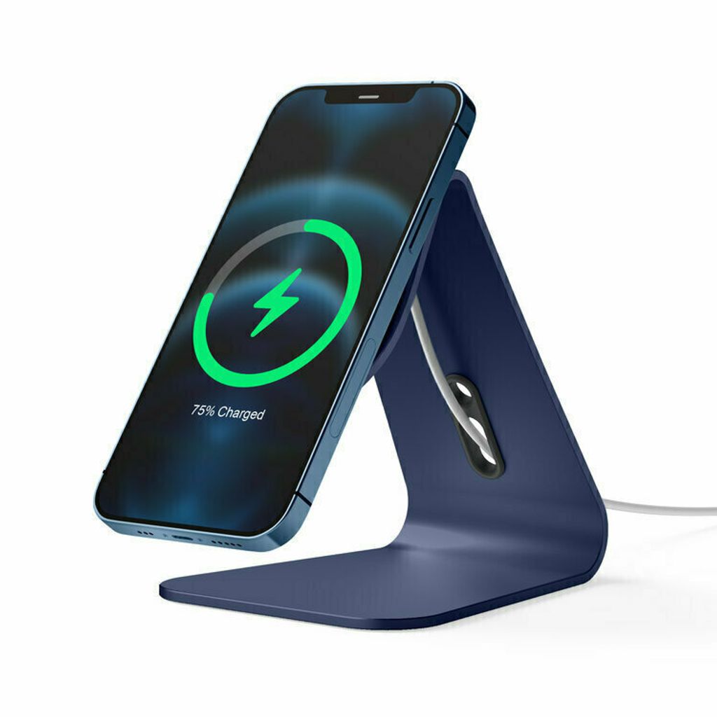 Elago MS4 Ladestnder fr MagSafe Jean Indigo Produktbild 