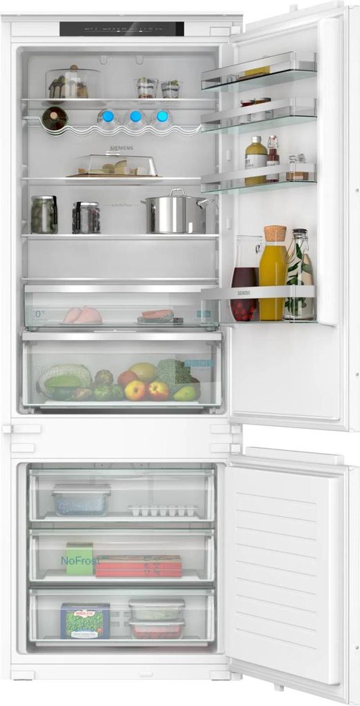 Siemens iQ300 KB96NVSE0 Kühl- und Gefrierkombination Integriert 383 l E Weiß
