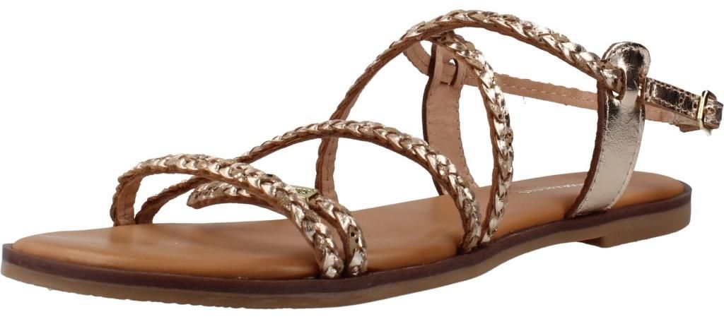 LES TROPEZIENNES HALFY Damen Sandalen Gold