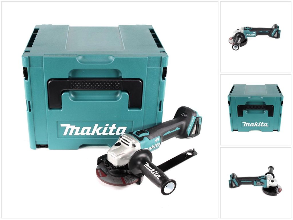 Akumulátorová úhlová bruska Makita DGA 504 ZJ 18V 125mm Obrázek produktu 