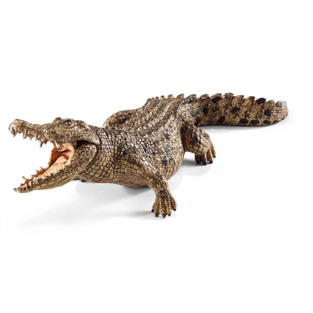 Schleich - Figurines d'animaux, Crocodile ; 14736 Image du produit 