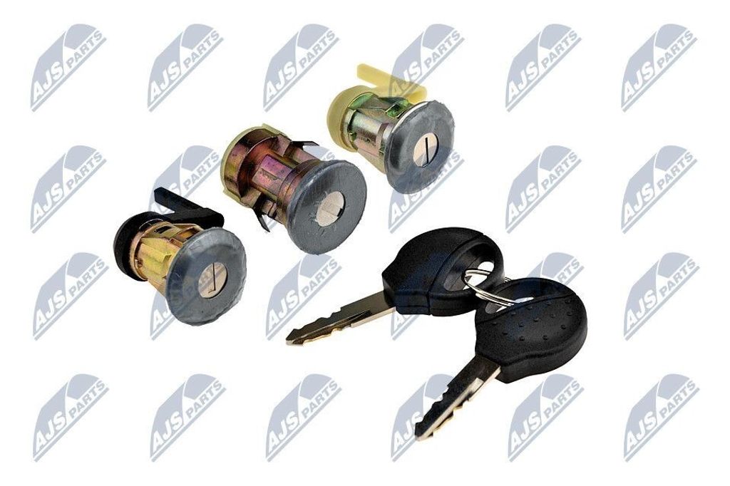 NTY Schließzylindersatz EZC-PE-016 passend für PEUGEOT 206 Produktbild 