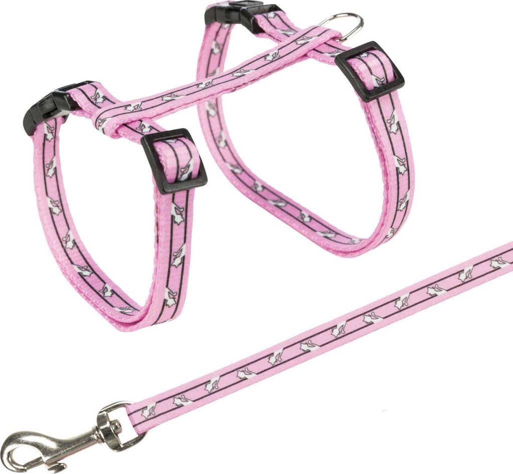 TRIXIE Katzengeschirr mit Leine - diverse - 27–45 cm/10 mm Produktbild 