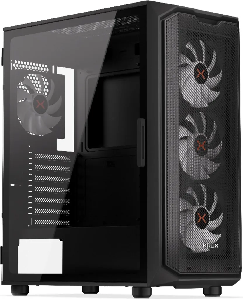 Boîtier Krux Orona KRXD003 : Évitez la Surchauffe avec ce Châssis Micro-ATX