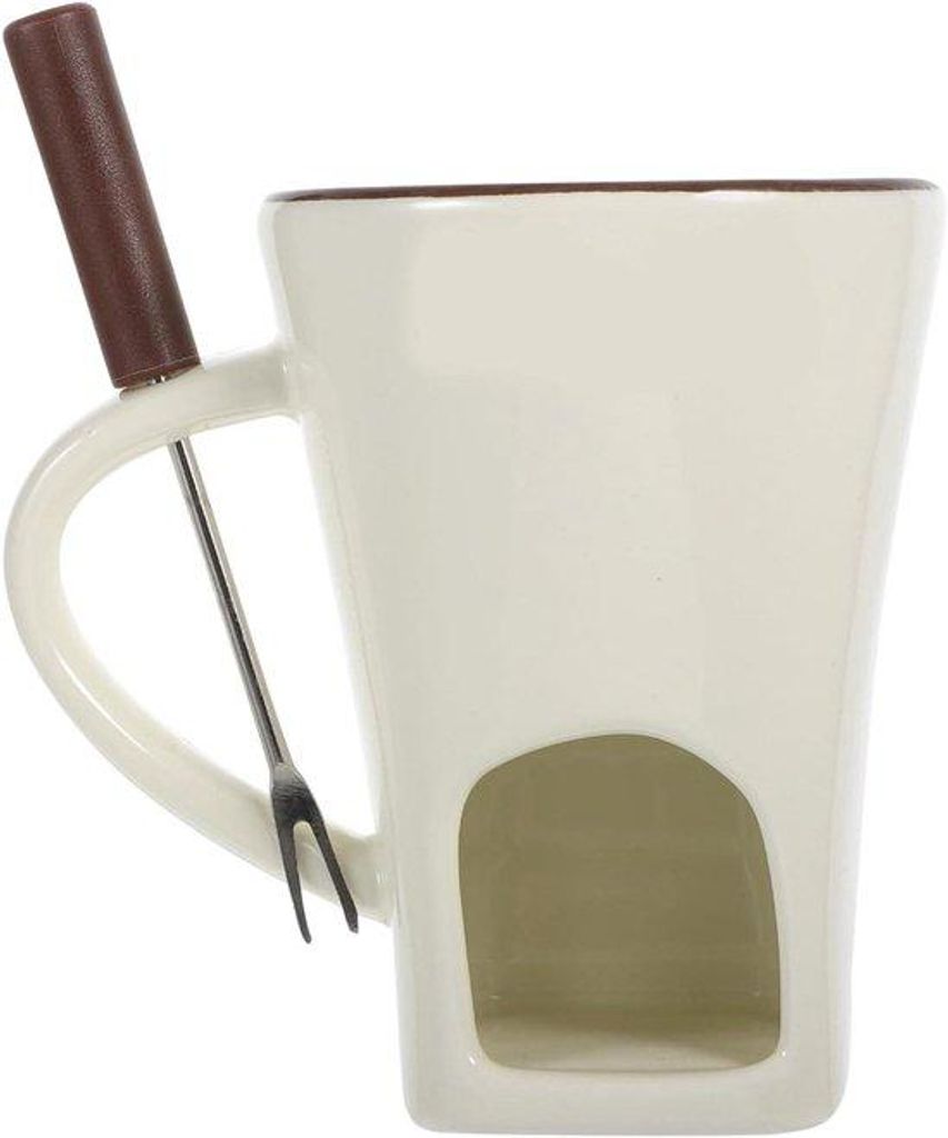 Metall-Fonduesteck für Schokoladen- und Käsefondue