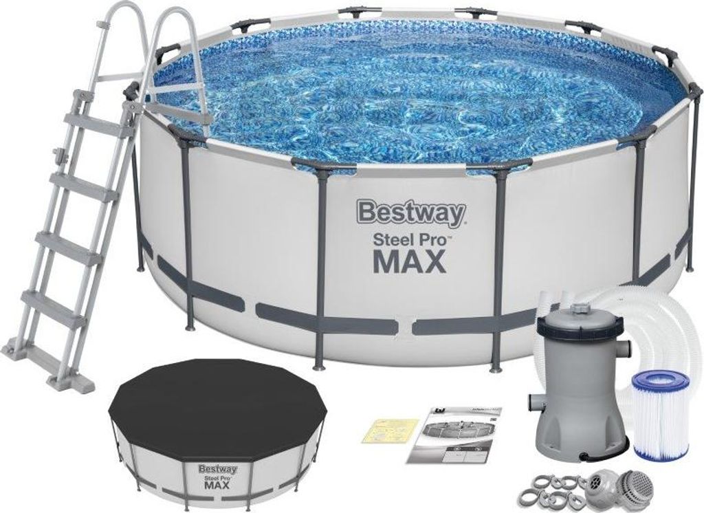 Rahmenpool 366x122 cm 9-in-1-Set Bestway 56420 Produktbild 