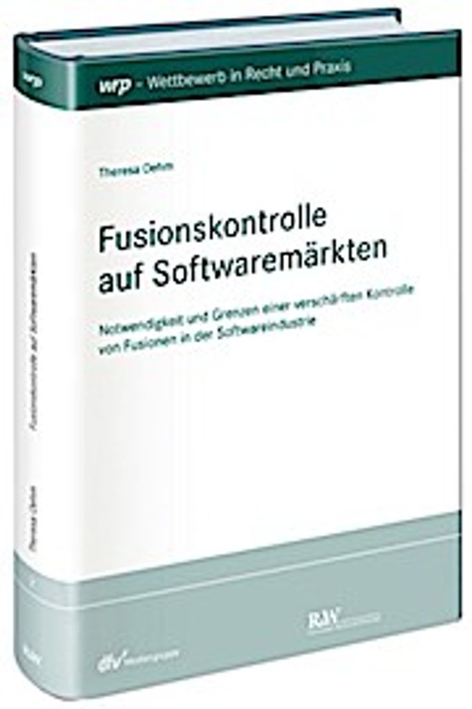 Fusionskontrolle auf Softwaremärkten