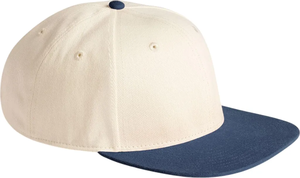 Beechfield BC6950 Cappellino Baseball 6 Pannelli Natural/Navy Unisex - 1