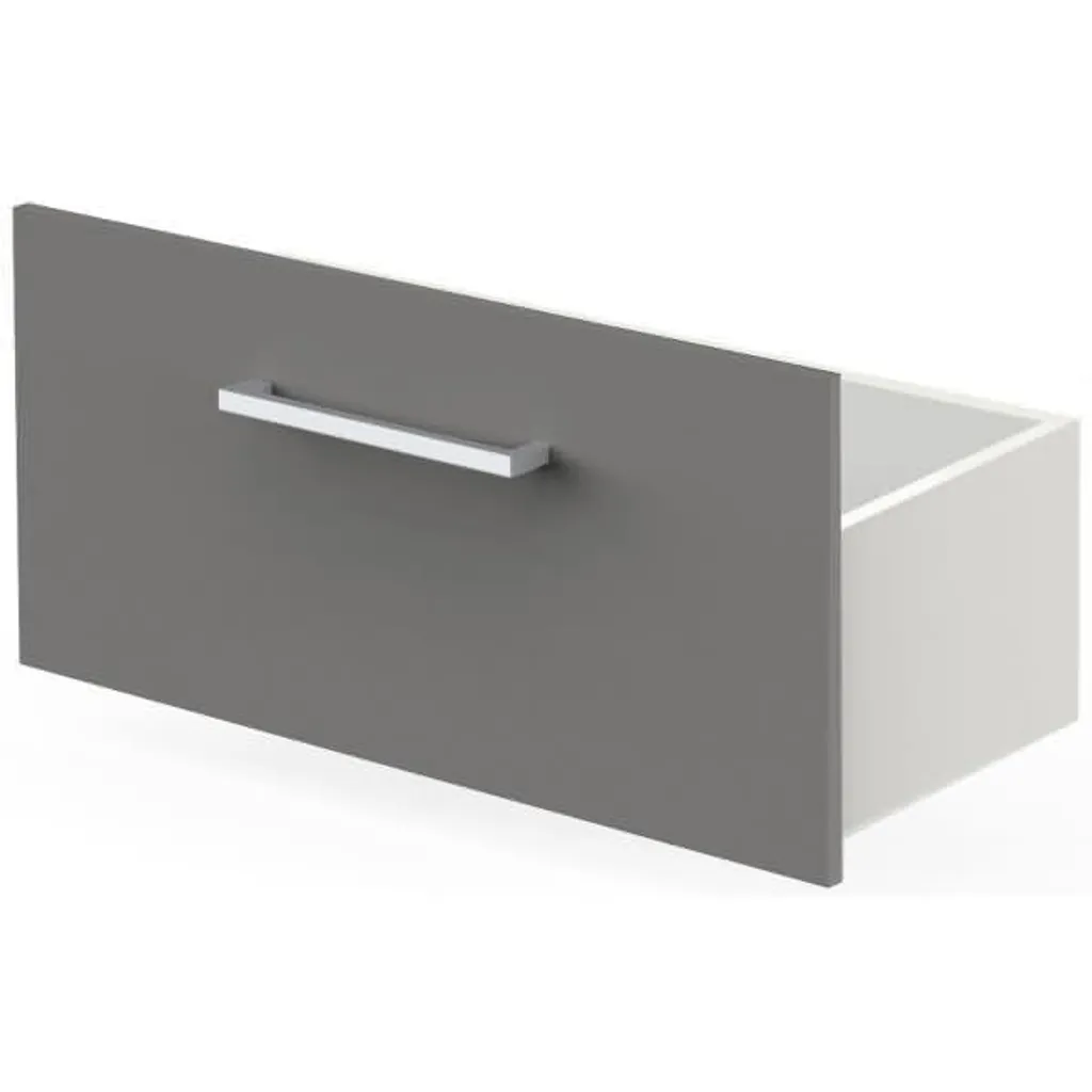 Module de rangement tiroir 1 OH graphite 76x38 cm pour classer vos dossiers