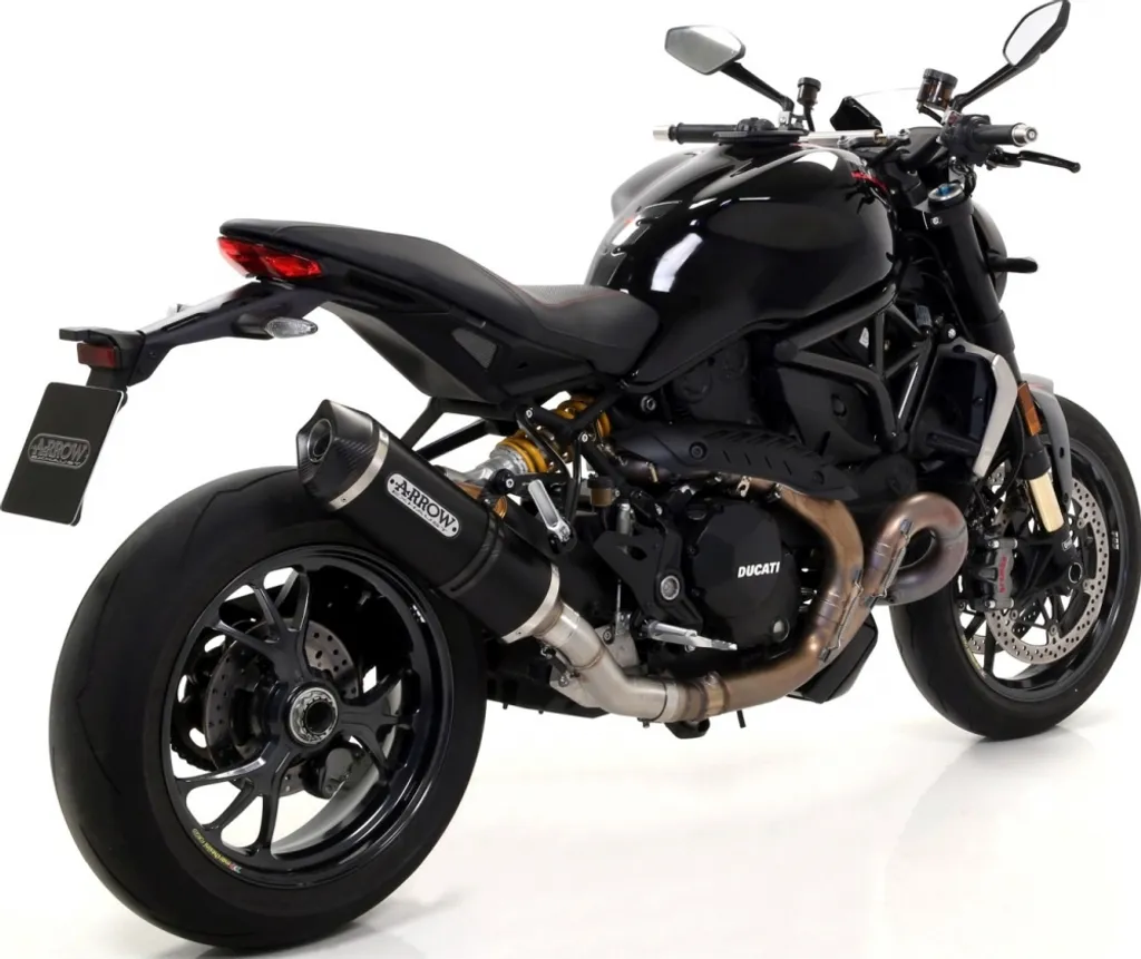 Échappement Slip-on Arrow Race-Tech Aluminium Ducati Monster 1200R