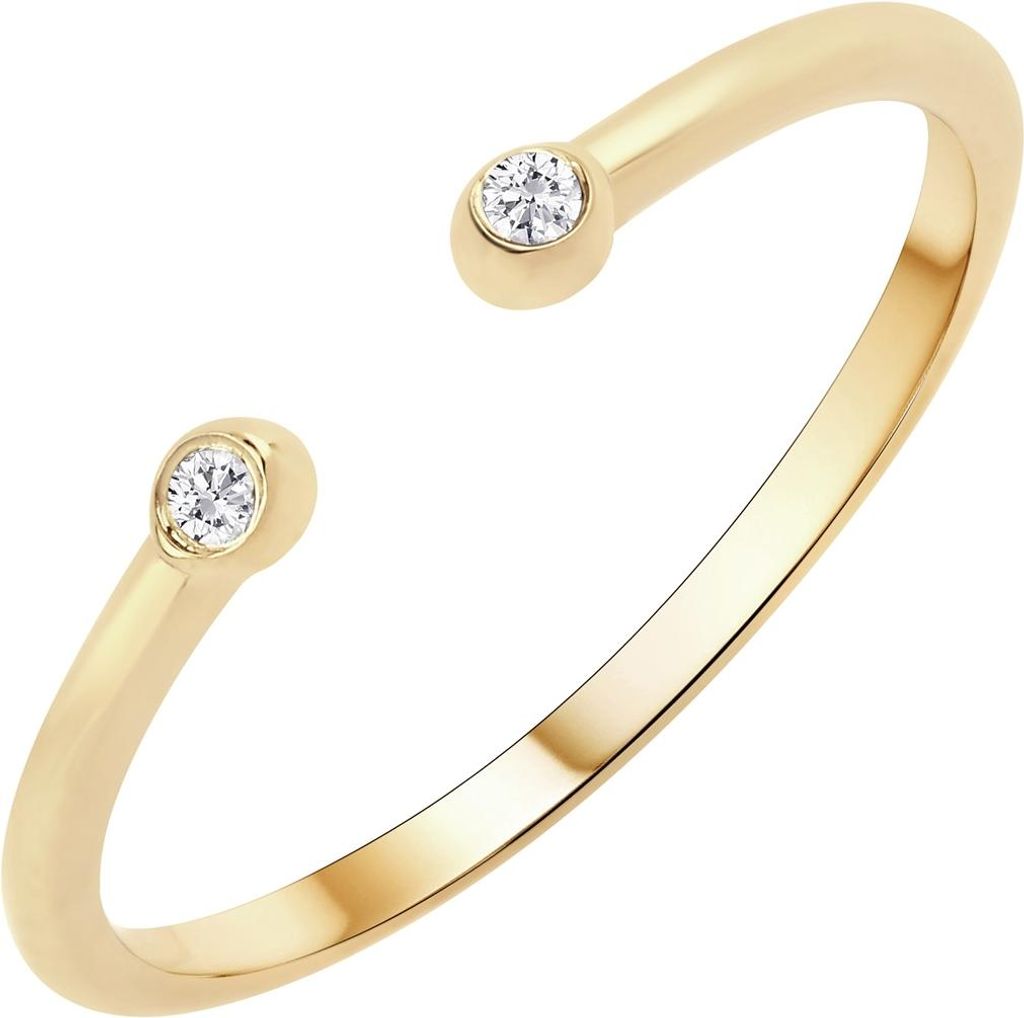 Glanzstücke München Ring Sterling Silber Topas 70120001 52