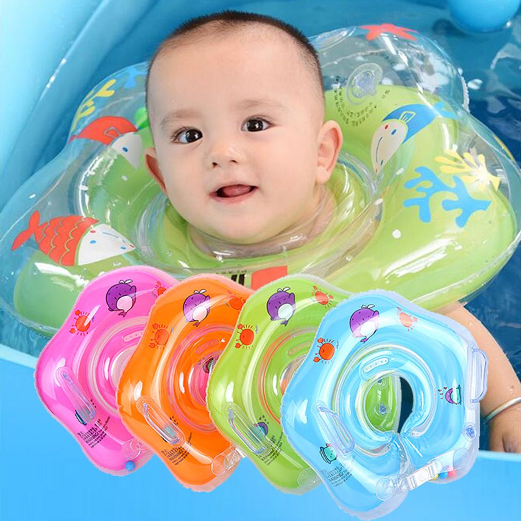 Schwimmkragen Schwimmhilfe Kinde Baby Schwimmring Für DenHals Babyschwimmring I= 