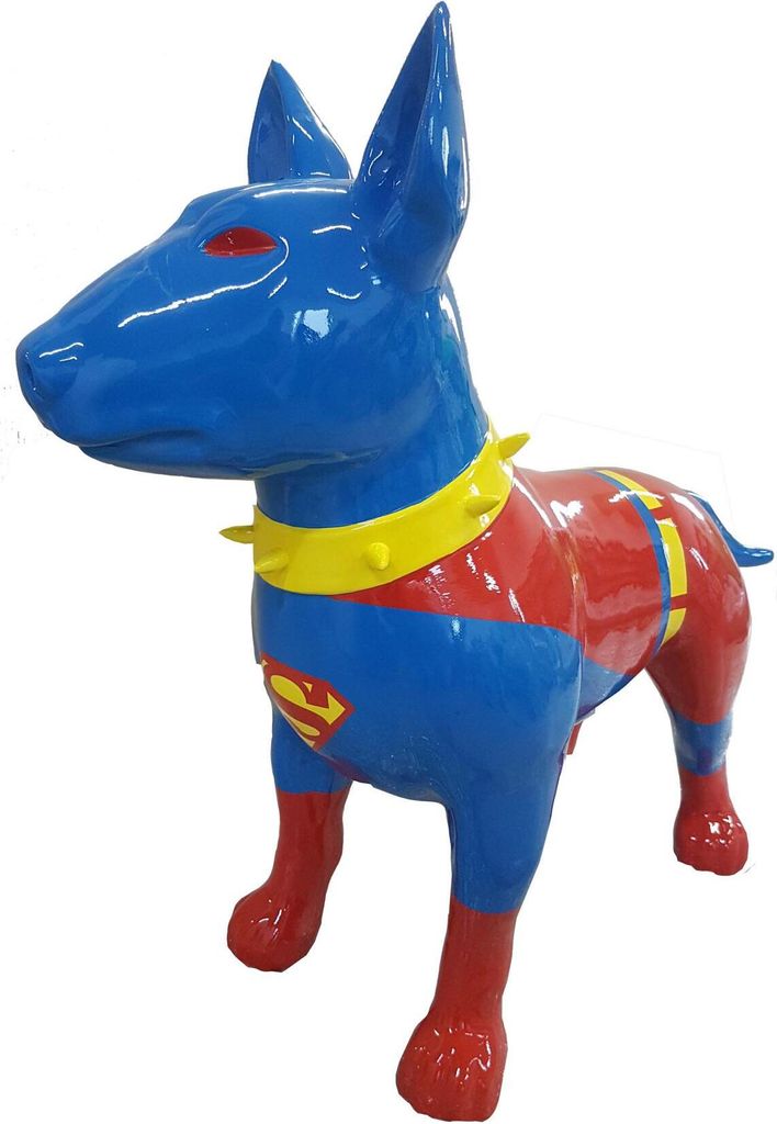 Designer Figur Statue Moderne Figuren Dekoration Hund Garten Skulptur Skulpturen