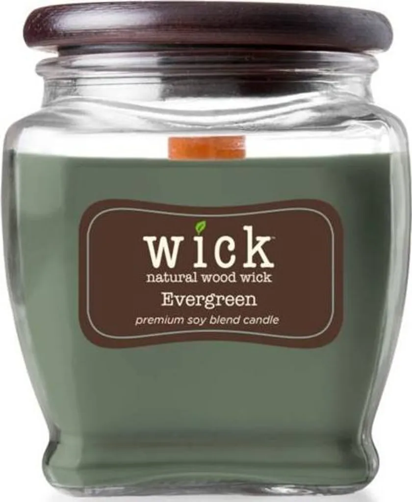 Bougie parfumée Evergreen pour une ambiance relaxante et boisée à la maison