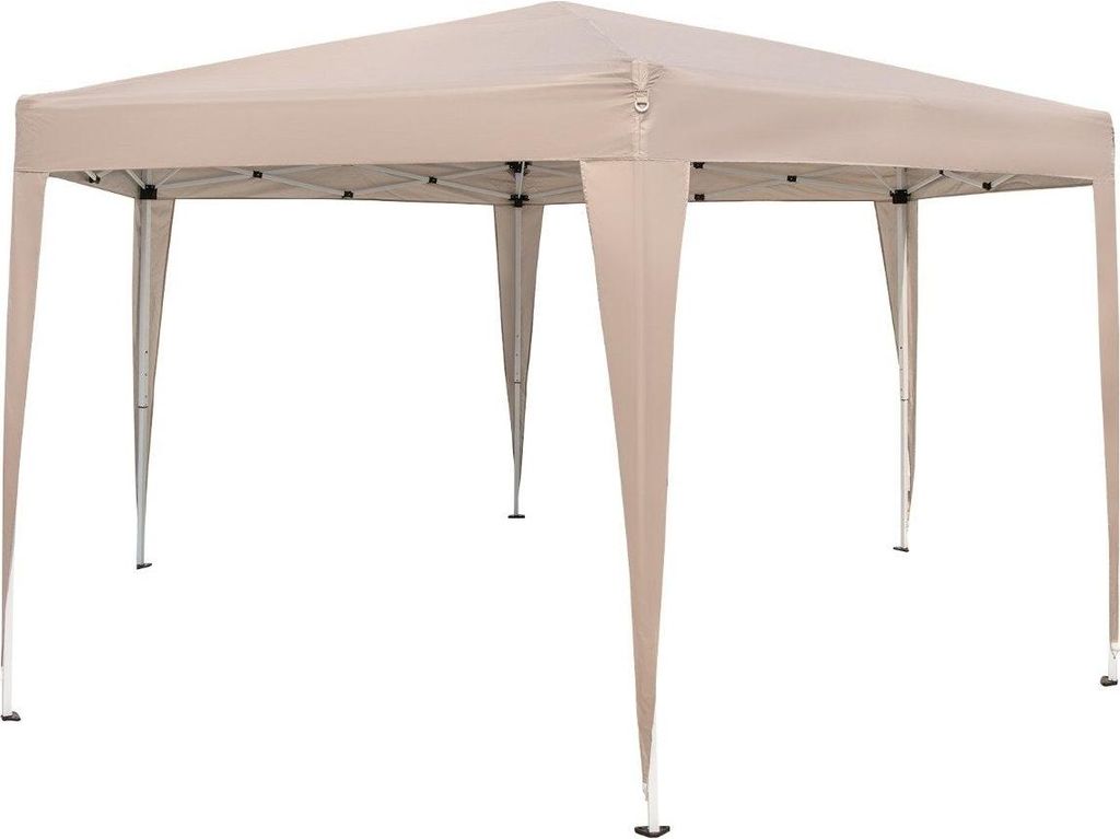 Sechseckiges Pop-Up-Überdachungszelt mit Tragetasche, 400 x 348 cm