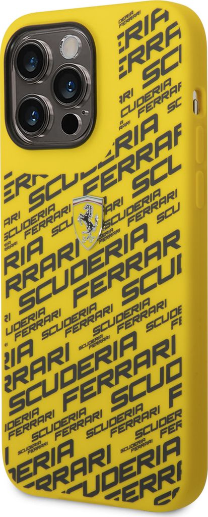 Ferrari iPhone 14 Pro Max Back cover case - Scuderia Yellow - Yellow