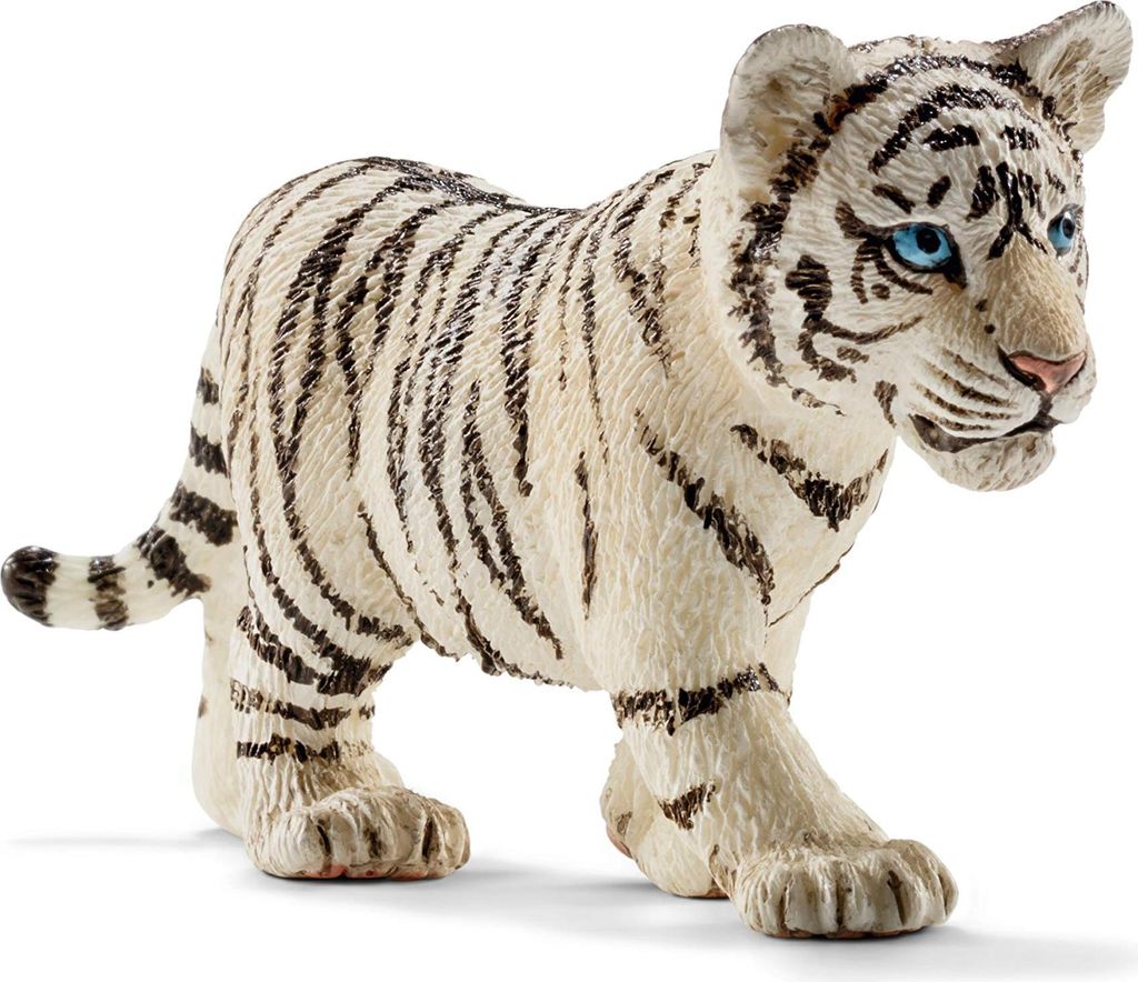 Schleich 14732 Schleich Wild Life cucciolo di tigre, bianco Immagine del prodotto 