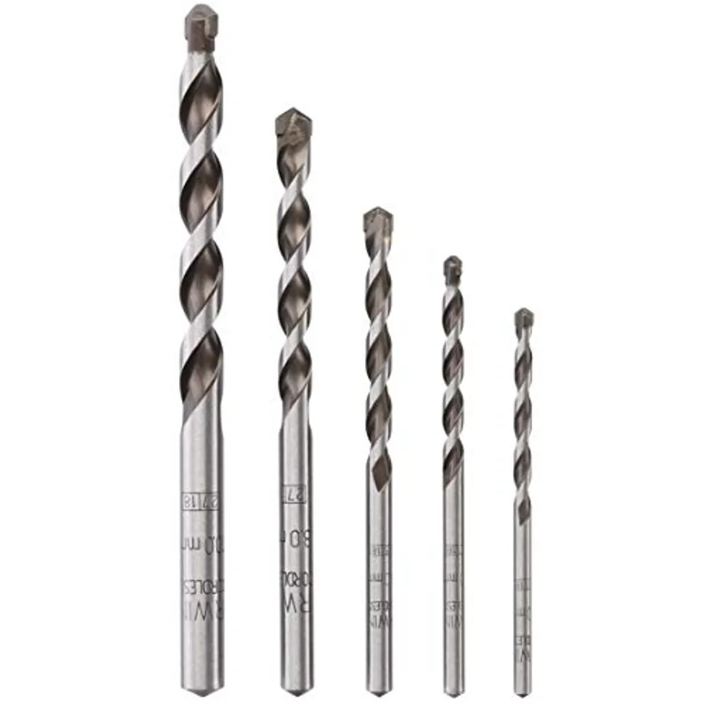 Set 5 Punte Irwin Mehrzweckbohrer Universali per Muro Legno Metallo